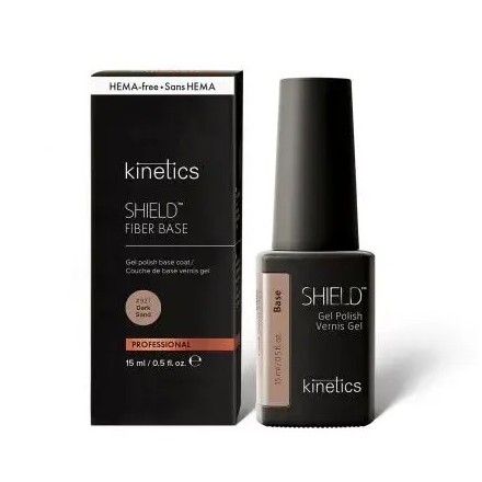 Shield Fiber Base Dark Sand 927 · Base Fibra Uñas