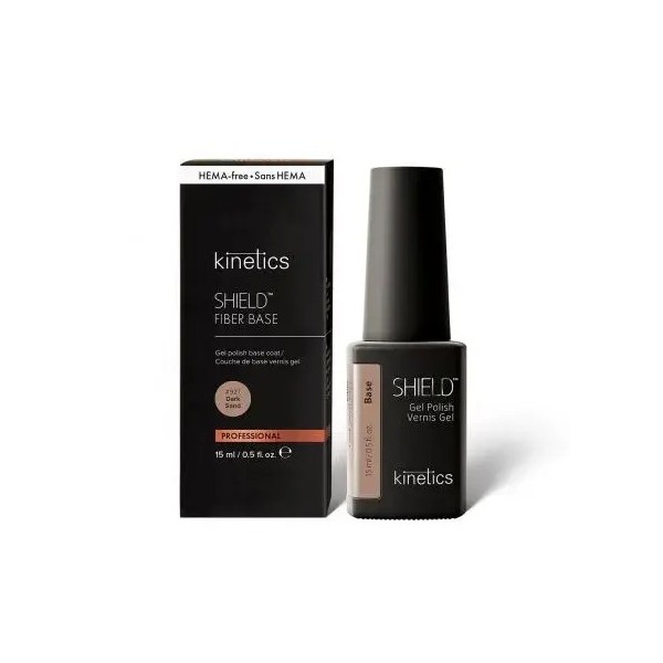 Shield Fiber Base Dark Sand 927 · Base Fibra Uñas