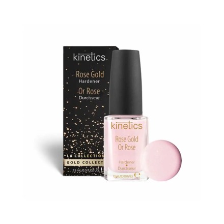 Rose Gold Hardener | Endurecedor de Uñas en Tonos Rosados con Oro Puro