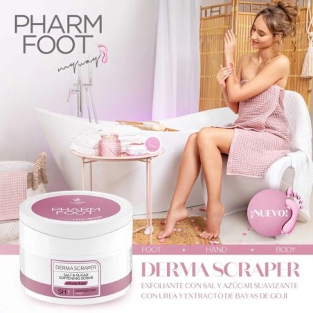 Pharm Foot Derma Scraper Exfoliante con Urea