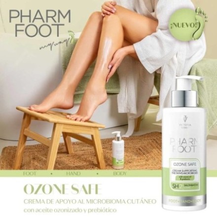 Pharm Foot Ozone Safe Crema con Aceite Ozonizado 2