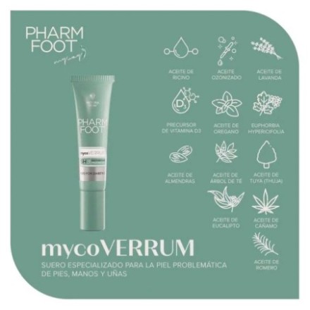 Pharm Foot mycoVERRUM Sérum para Piel y Uñas 2