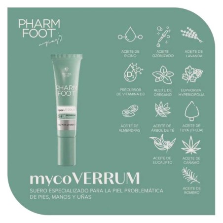 Pharm Foot mycoVERRUM Sérum para Piel y Uñas