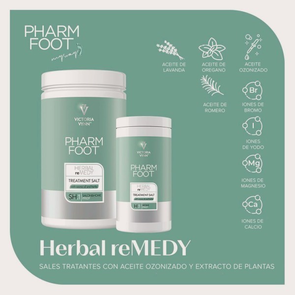 Pharm Foot HERBAL reMEDY Sales para Baño de Pies