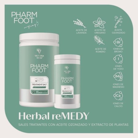 Pharm Foot HERBAL reMEDY Sales para Baño de Pies