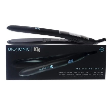 Plancha Bio Ionic 10X Black | Alisado rápido profesional 2