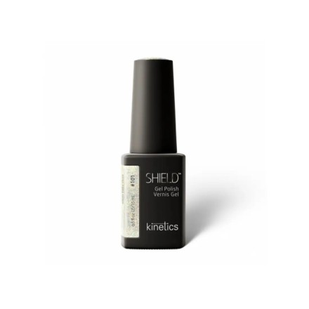 SHIELD Gel Polish Silver Fairy Dust 101, 15 ml