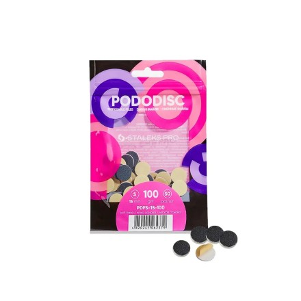 Staleks White Refill Pads 100w/180w Pedicure Disc PODODISC S 2