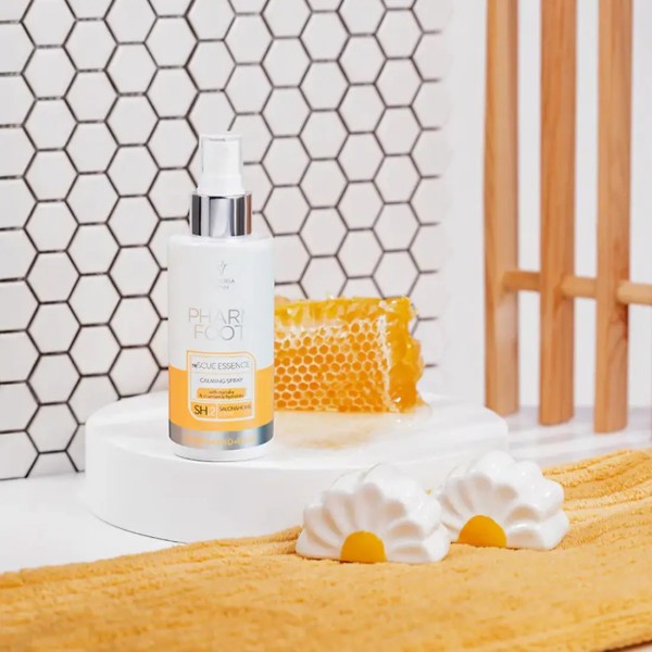 Spray calmante con Manuka Pharm Foot