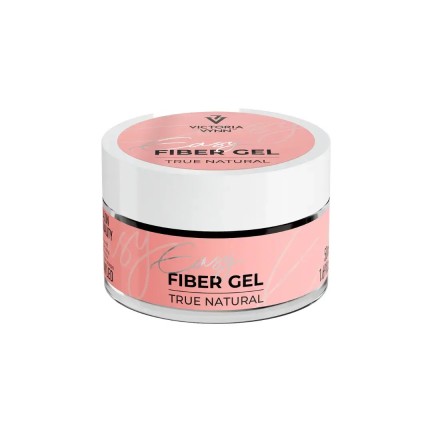 Easy Fiber Gel True Natural | Resistencia y Flexibilidad en Uñas