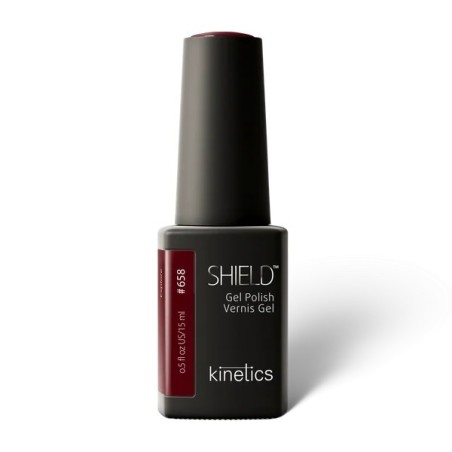 Shield Gel Polish #658 Explore | Rojo profundo de exploración y descubrimiento