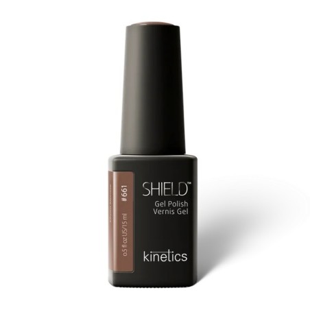 SHIELD Choco Mousse 661 15 ml | Esmalte marrón mocha elegante