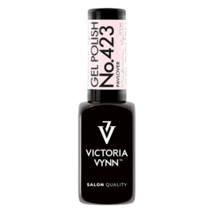 Gel Polish PavLover 8ml | Color Blanco con Toque Rosa