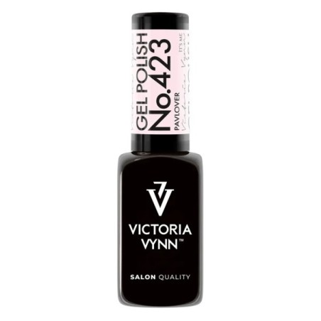 Gel Polish PavLover 8ml | Color Blanco con Toque Rosa