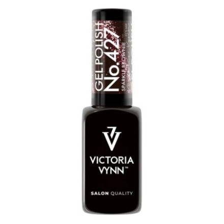 Gel Polish Sparkle Brownie 8ml | Marrón Profundo Cat-Eye