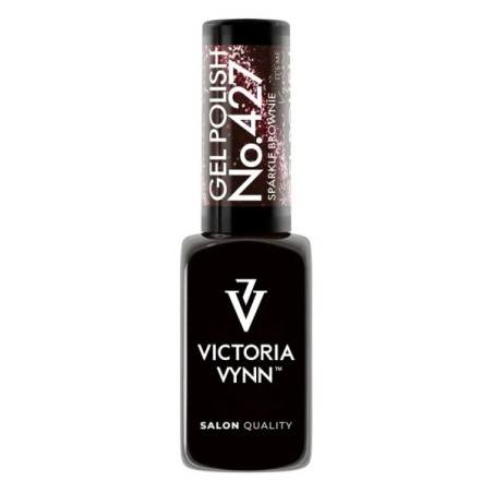 Gel Polish Sparkle Brownie 8ml | Marrón Profundo Cat-Eye