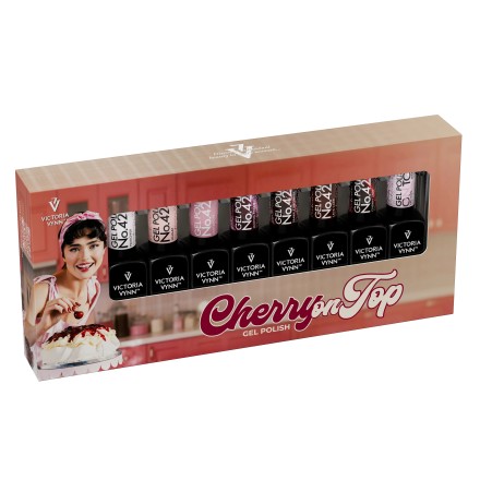 Colección Gel Polish Cherry On Top | Duraderos y de Alta Pigmentación