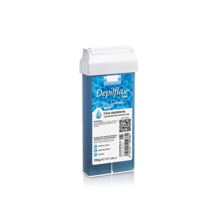 Roll-On DEPILFLAX Azul | Depilación Rápida, Sin Calor y Fácil de Usar