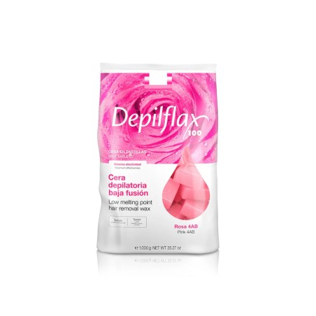 Depilflax cera rosa 1 kg | Cera depilación profesional