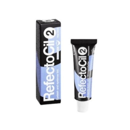 Tinte RefectoCil Nº2 Blue Black | Negro Azulado Pestañas y Cejas