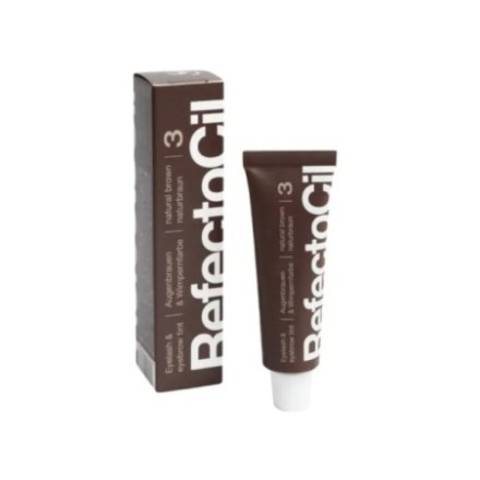Tinte RefectoCil Nº3 Natural Brown | Marrón Natural Pestañas y Cejas