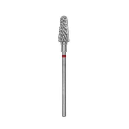 Staleks Fresa Carburo Ovalada Roja 6mm | Fresa Profesional