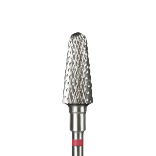 Staleks Fresa Carburo Ovalada Roja 6mm | Fresa Profesional