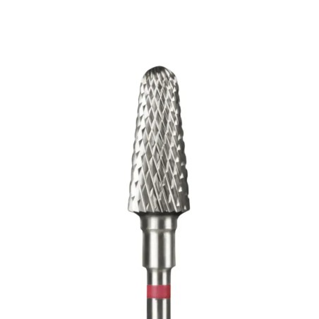 Staleks Fresa Carburo Ovalada Roja 6mm | Fresa Profesional