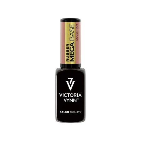 Mega Base Rubber Cover Tan 8ml | Base Híbrida Resistente y Flexible