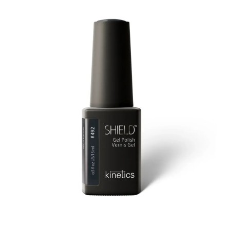 SHIELD Gel Polish Black Parade 492, 15 ml