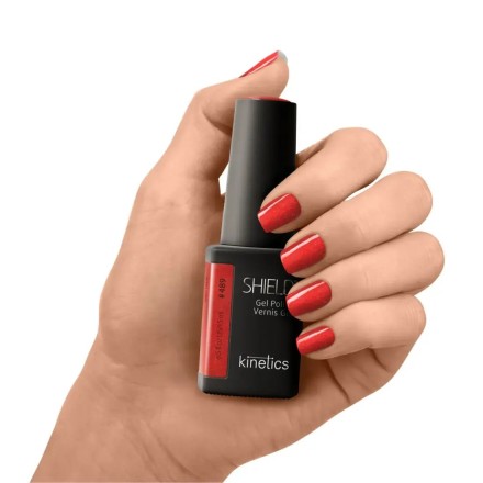 SHIELD Gel Polish Iron Red 489, 15 ml 2