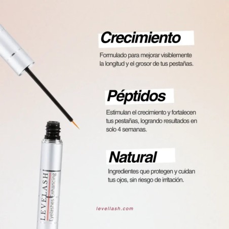 Level Lash · Sérum Crecimiento Pestañas