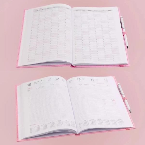 Agenda 2026 Victoria Vynn | Planificador profesional rosa