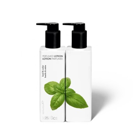 Perfumed Lotion Basil & Cedar 250ml | Loción herbal hidratante