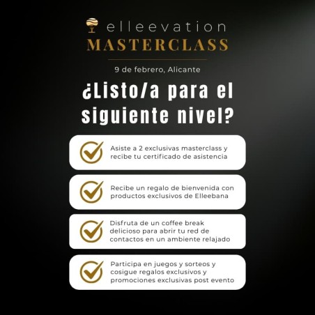 Elleevation Masterclass Alicante | Formación Elleebana