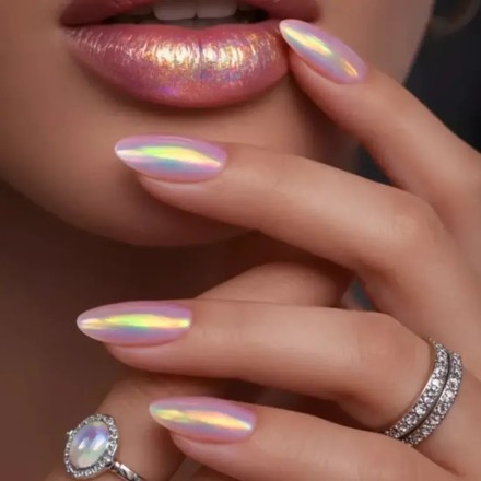 Polvo cromado Donut Glazed para uñas | Efecto glaseado profesional 2