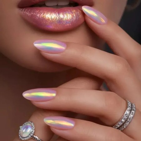 Polvo cromado Donut Glazed para uñas | Efecto glaseado profesional