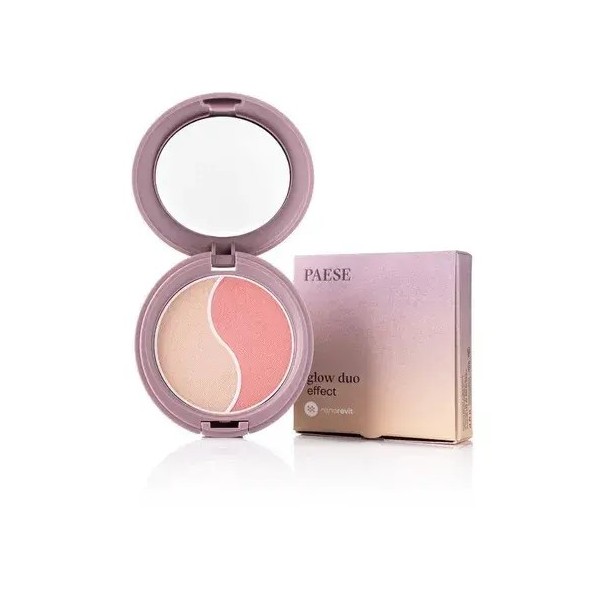Glow Duo Effect 4,5g | Colorete e Iluminador Natural