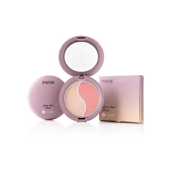 Glow Duo Effect 4,5g | Colorete e Iluminador Natural