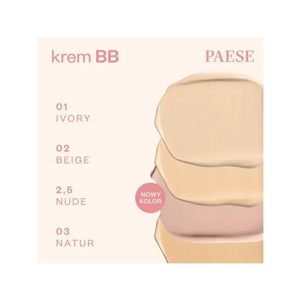 PAESE BB Cream Natural 98% | Ácido Hialurónico