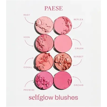 PAESE Selfglow Blush | Rubor Compacto Modulable