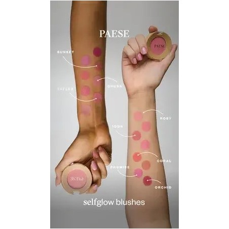 PAESE Selfglow Blush | Rubor Compacto Modulable