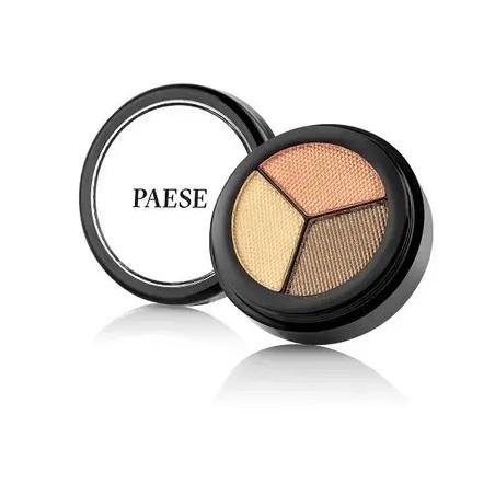 Set trio con tres tonos diferentes de sombras de ojos de la marca Paese
