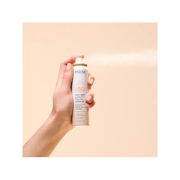 Bruma facial SPF 50 sobre maquillaje | Ultra Light