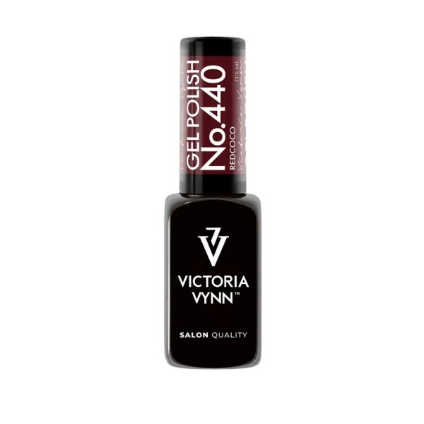 Esmalte Gel Rojo Coral 440 Redcoco | Manicura Profesional