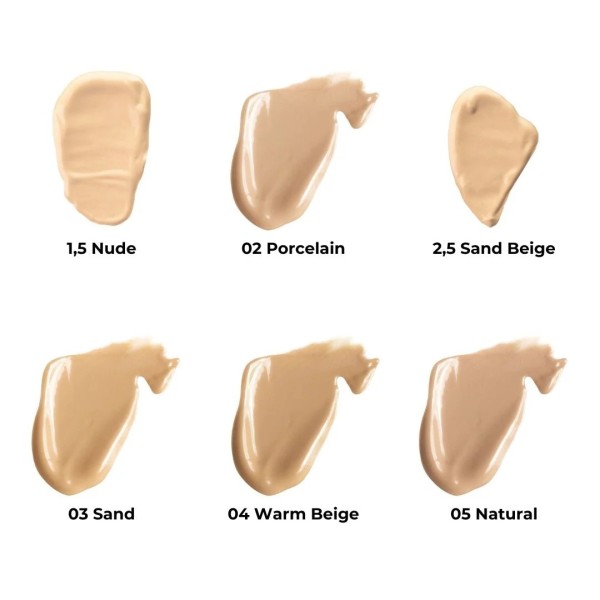 Natural Finish Longwear Foundation 30ml | Alta Cobertura Natural