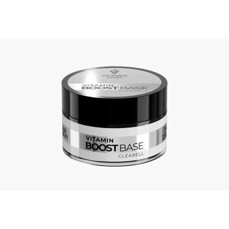 Vitamin Boost Base Clearell 12 ml · Base híbrida uñas