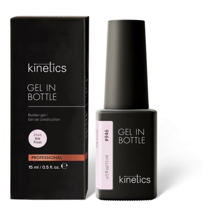 Gel in Bottle 946 Silk Frost | Gel Constructor Nude Escarcha