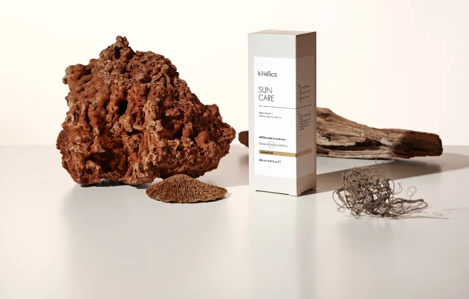 kinetics crema de manos y cuerpo sun care